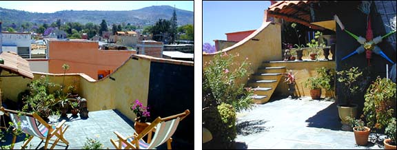 Casa Guadalupe Roof Garden Terrace